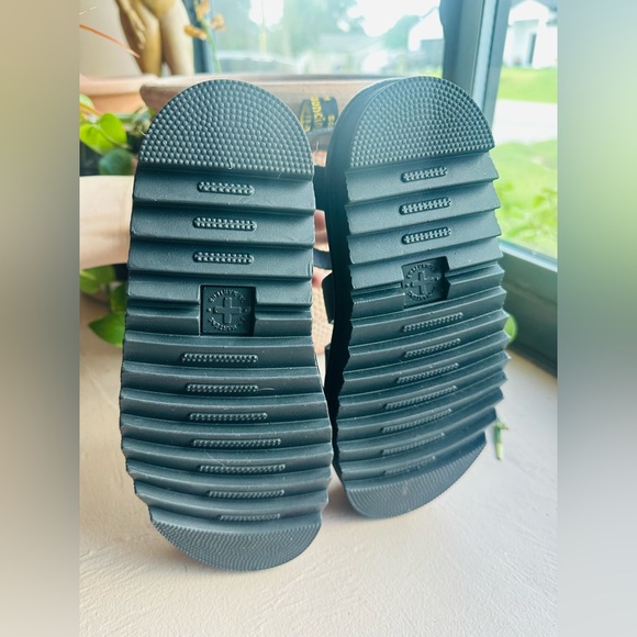 Dr. Martens Black Blaire Chunky Sandals Leather Size 5 - Picture 7 of 9